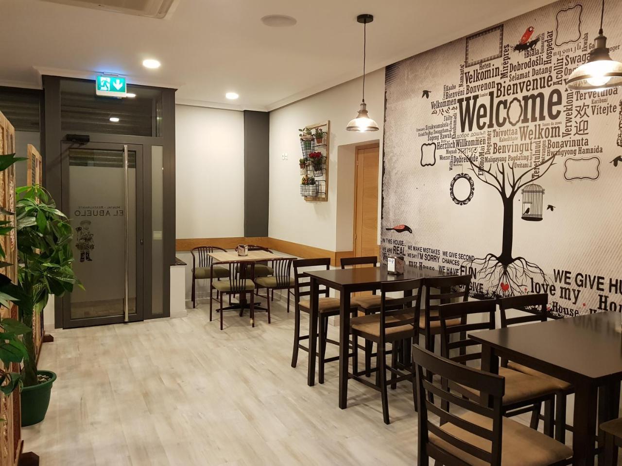 Hostal Restaurante El Abuelo Trobajo Del Camino 외부 사진